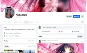 Super Old Facebook Real User Profile product image