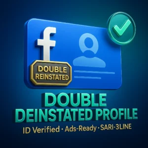 Facebook Double Reinstated Profile product image