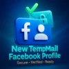 New Temp Mail Fb Profile Real User ( 2FA + temp mail created in 2025 (0-30) Friends, Rady For Marketing
