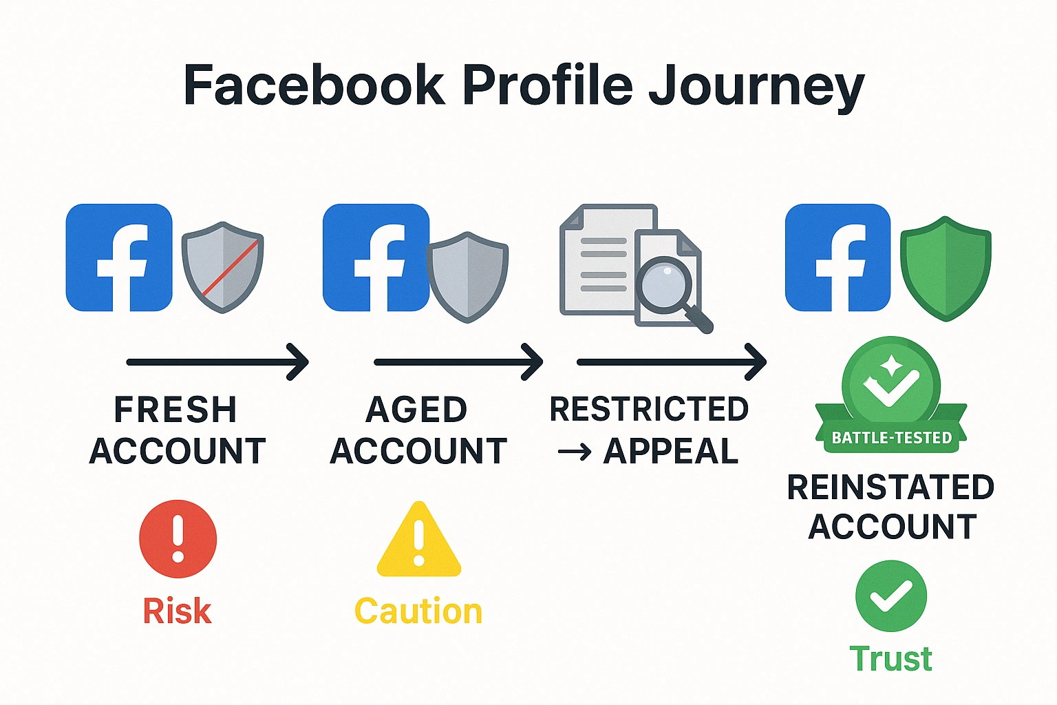 Facebook's AI Treats Reinstated Accounts